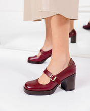 Chaussure à talon KOLIN-010 bordeaux