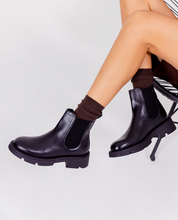Stiefelette ELZE-001 Schwarz