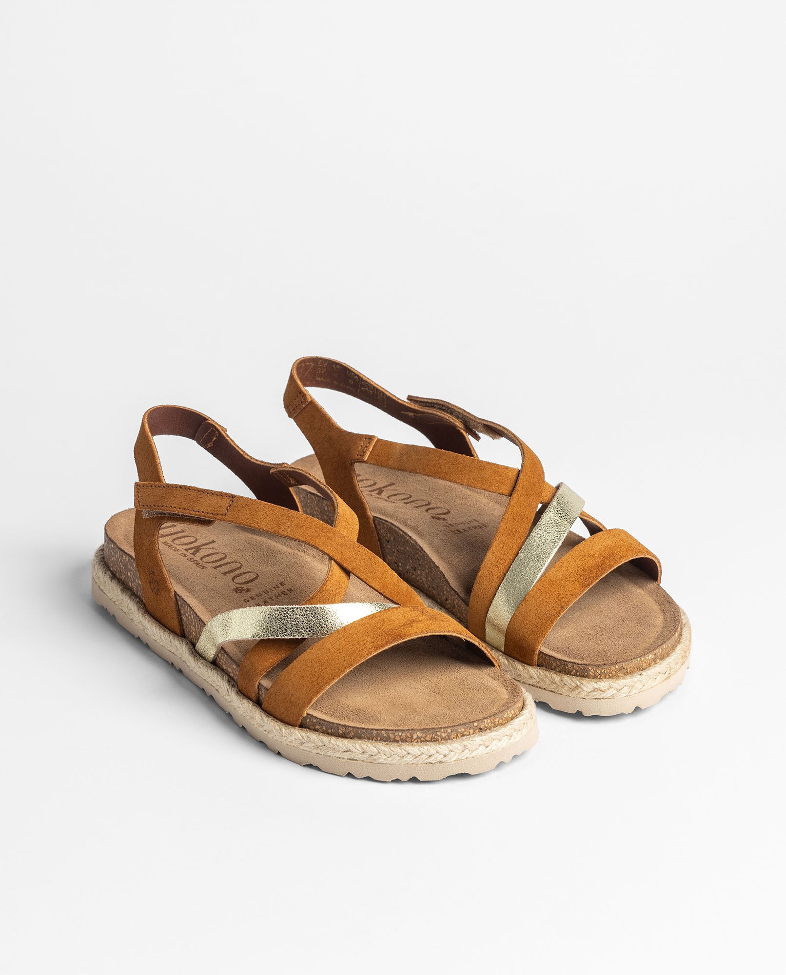 Sandalo basso ARENA-002 dorato