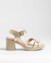 Heeled sandal BLAY-262 gold