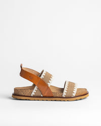 Sandalo basso BOLUS-255 marrone