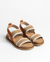Sandalo basso BOLUS-255 marrone