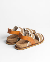 Sandalo basso BOLUS-255 marrone
