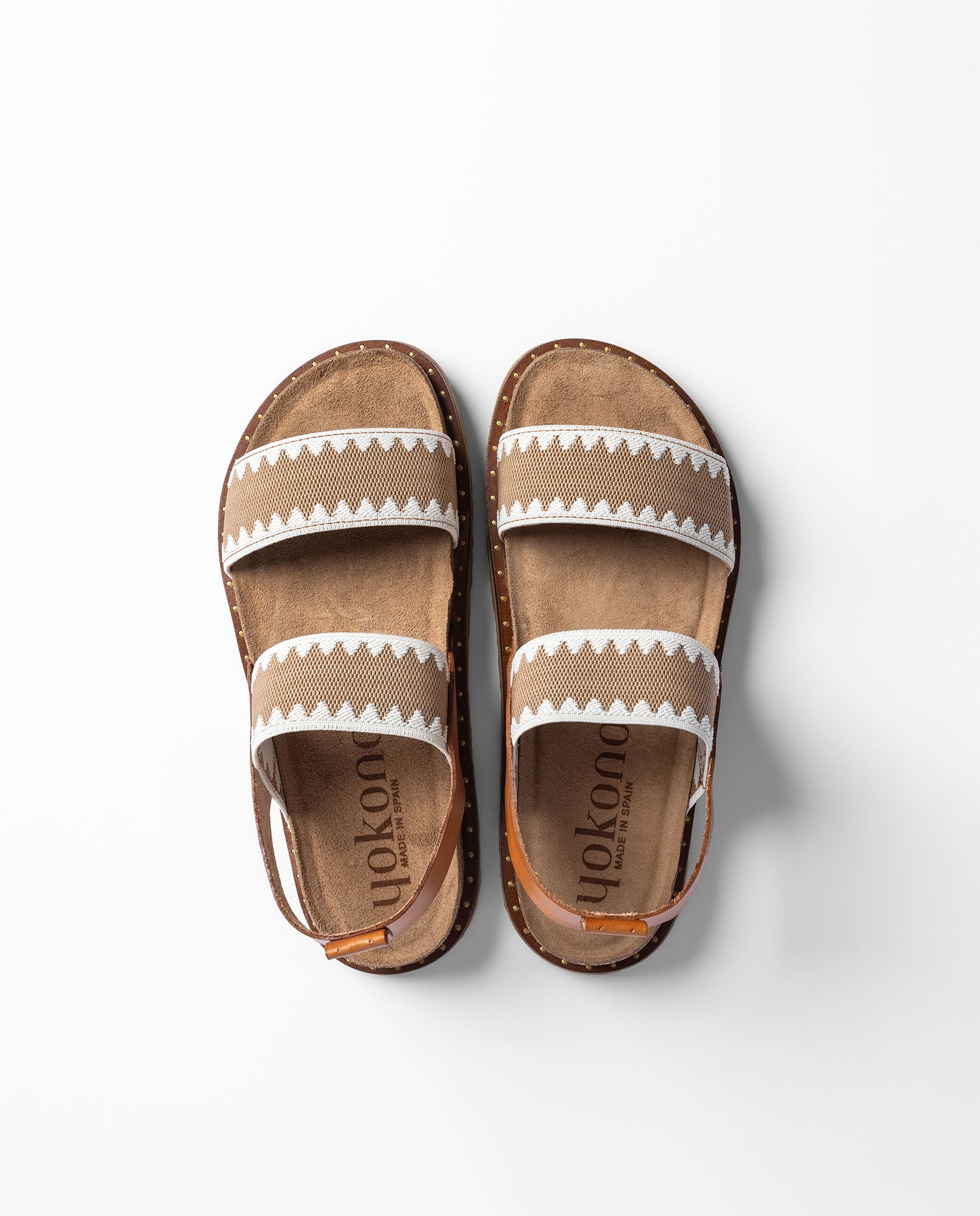 Sandalo basso BOLUS-255 marrone
