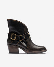 Stiefeletten mit Absatz BRAVA-001 braun