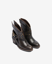 Stiefeletten mit Absatz BRAVA-001 braun