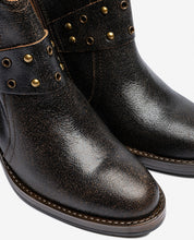 Stiefeletten mit Absatz BRAVA-001 braun