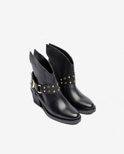 Stiefeletten mit Absatz BRAVA-001 schwarz