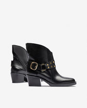 Stiefeletten mit Absatz BRAVA-001 schwarz