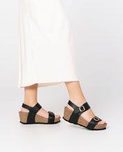 Wedge sandal BARI-301 black