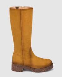 stivale con tacco dublin 002 marrone