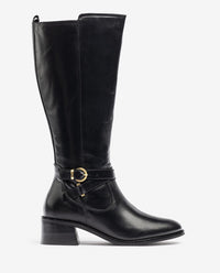 Stiefel mit Absatz LOP-406 schwarz