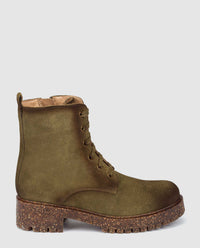 heeled ankle boot dublin 003 green