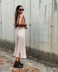 Bottine à talon MESINA-003 gris