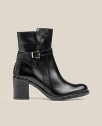 Stiefelette mit Obertail ORNE-001 Schwarz