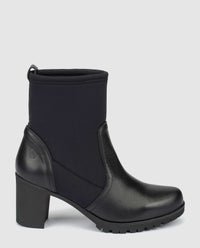 stiefeletten praga 009 schwarz