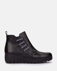 Flat bootie ATENAS-033 black
