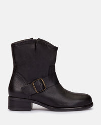 Flat bootie CAMBRA-001 black