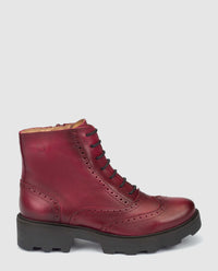 stiefeletten madrid 001 burgunder