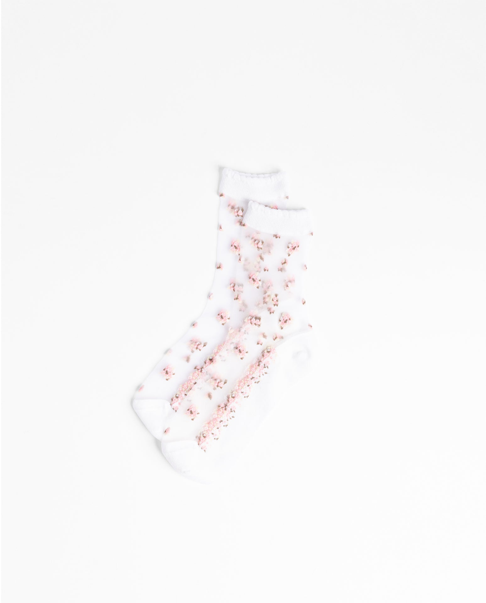 Chaussette NELY blanche