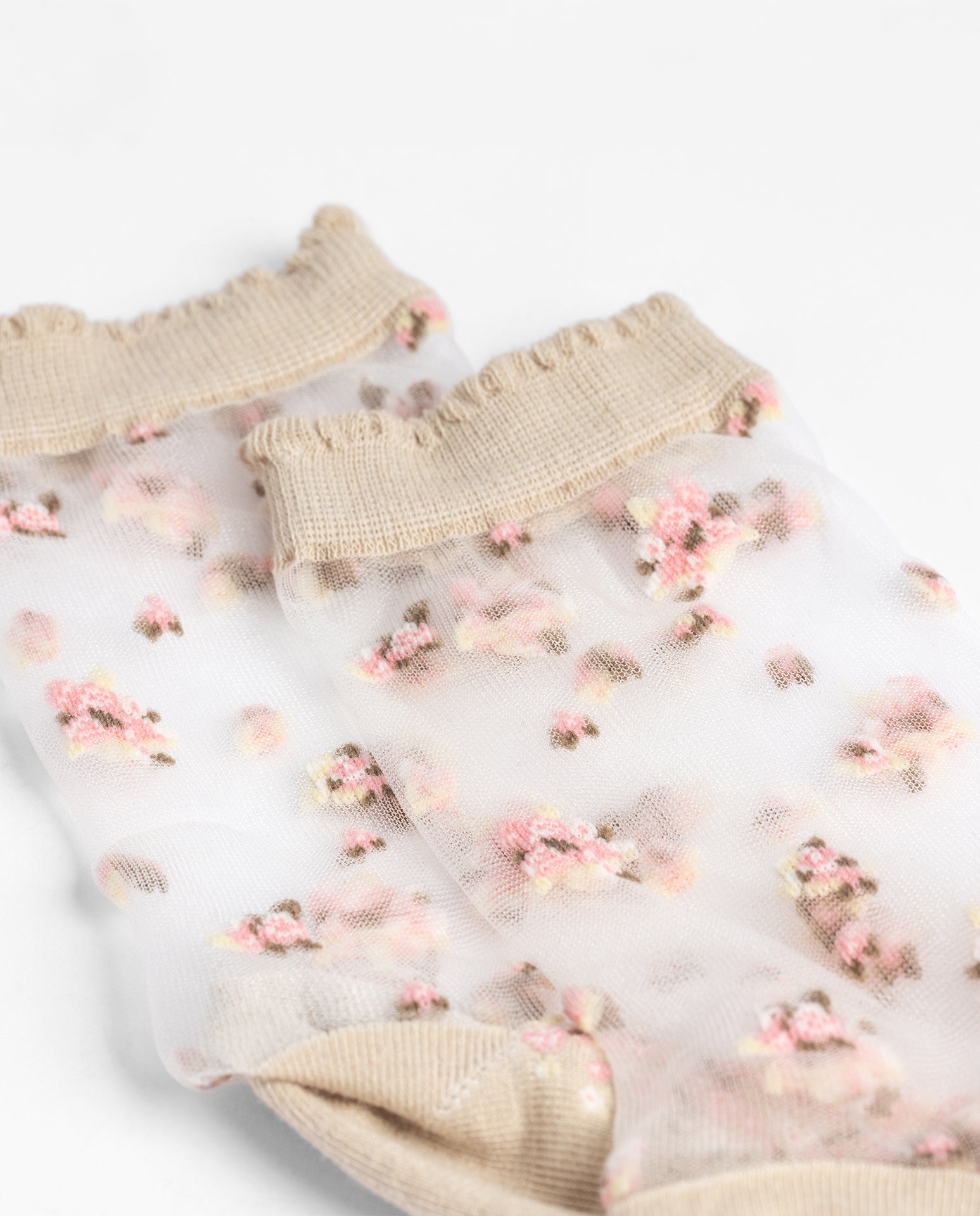 Chaussette NELY beige