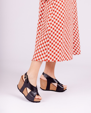 Wedge sandal CORFU-250 black