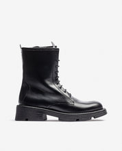 Flache Stiefeletten ELZE-010 schwarz