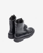 Flache Stiefeletten ELZE-010 schwarz