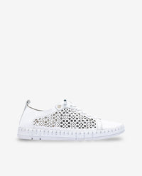 Chaussure plate FLOW-002 blanc