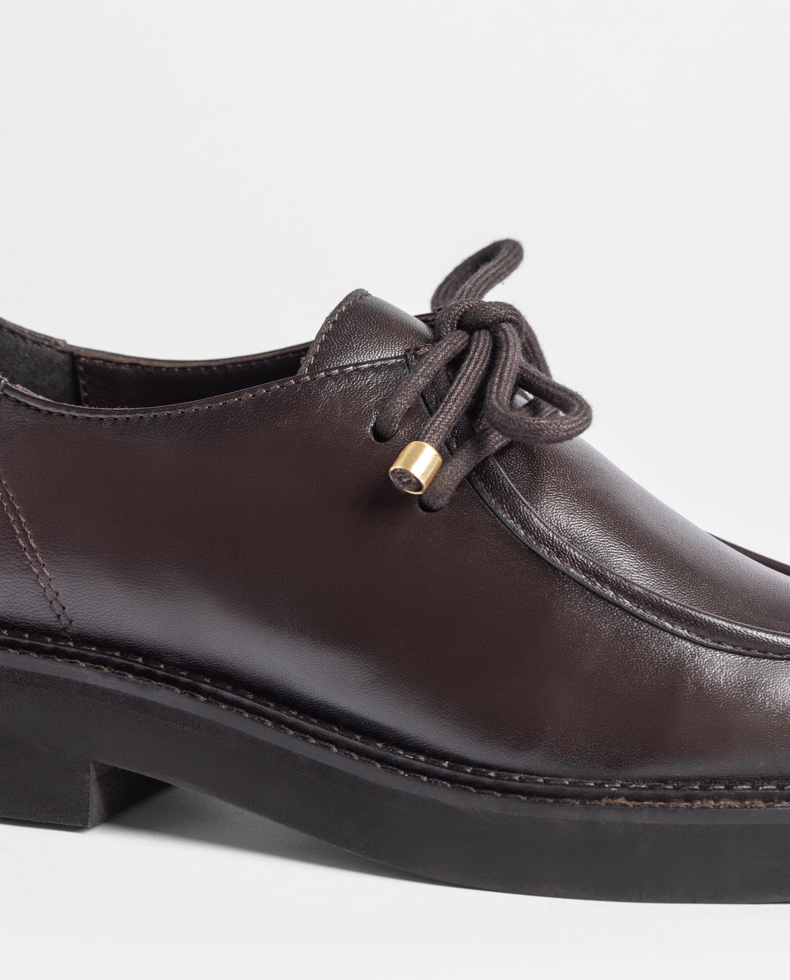 Zapato plano GREDOS-262 marrón oscuro