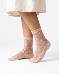 Chaussette NELY beige