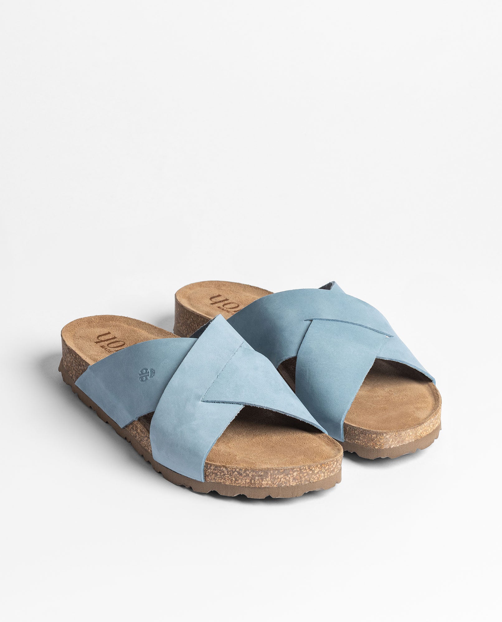 Flache Sandale JERBA-300 blau