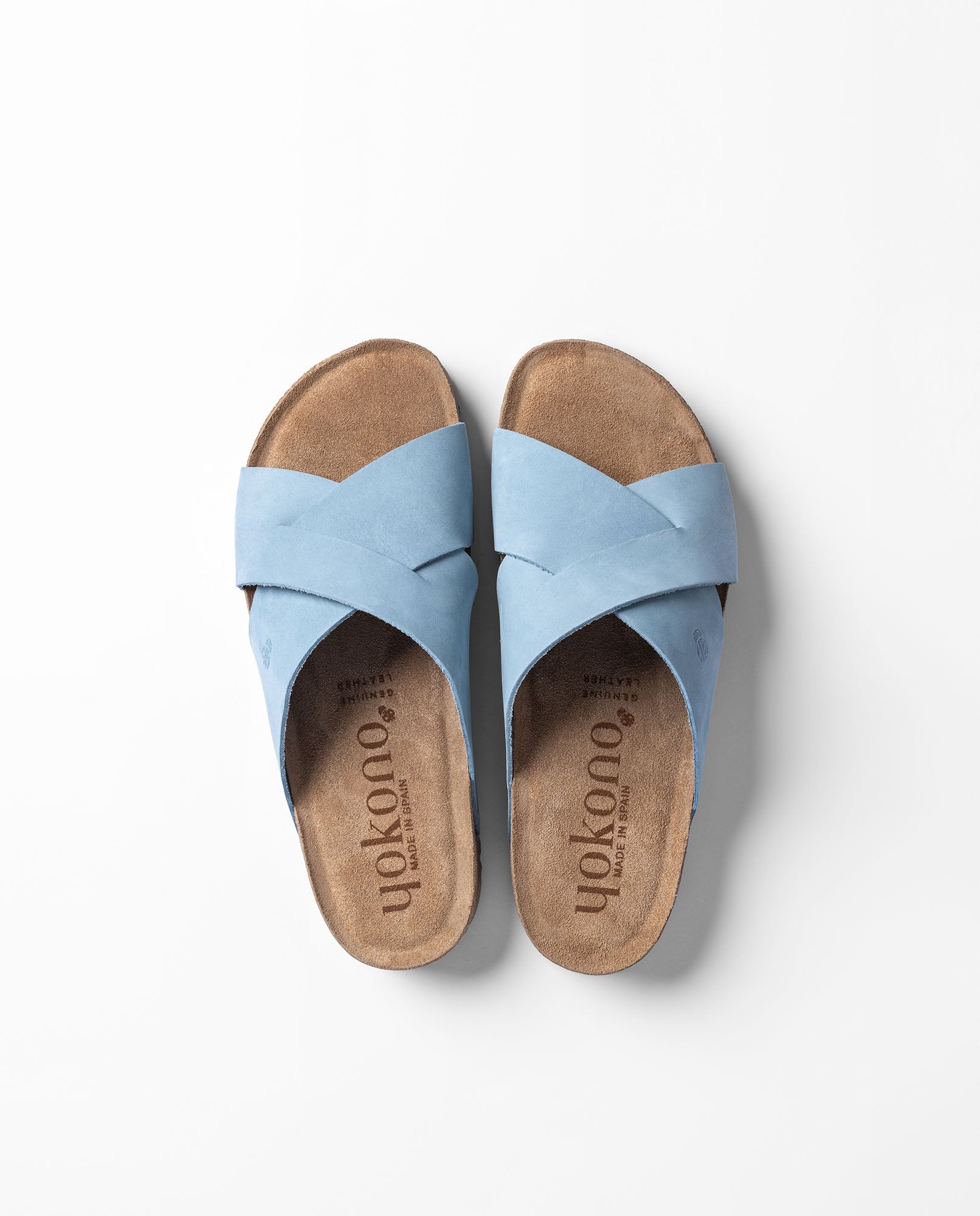 Flache Sandale JERBA-300 blau
