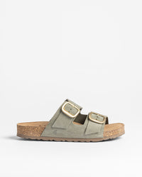 Flache Sandale JERBA-700 blau