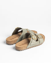 Flache Sandale JERBA-700 blau
