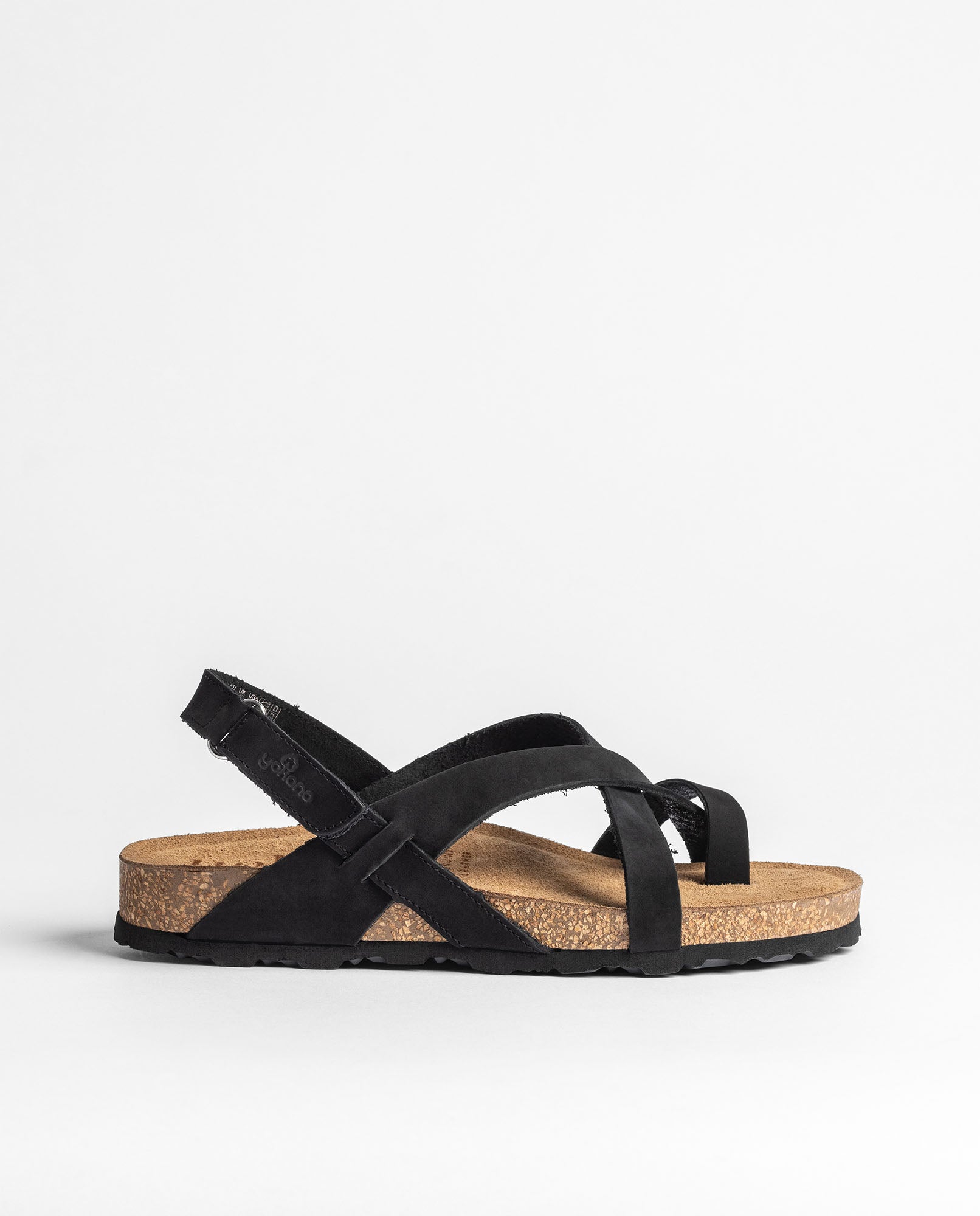Flat sandal JERBA-718 black