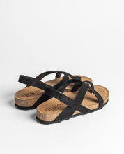 Flat sandal JERBA-718 black