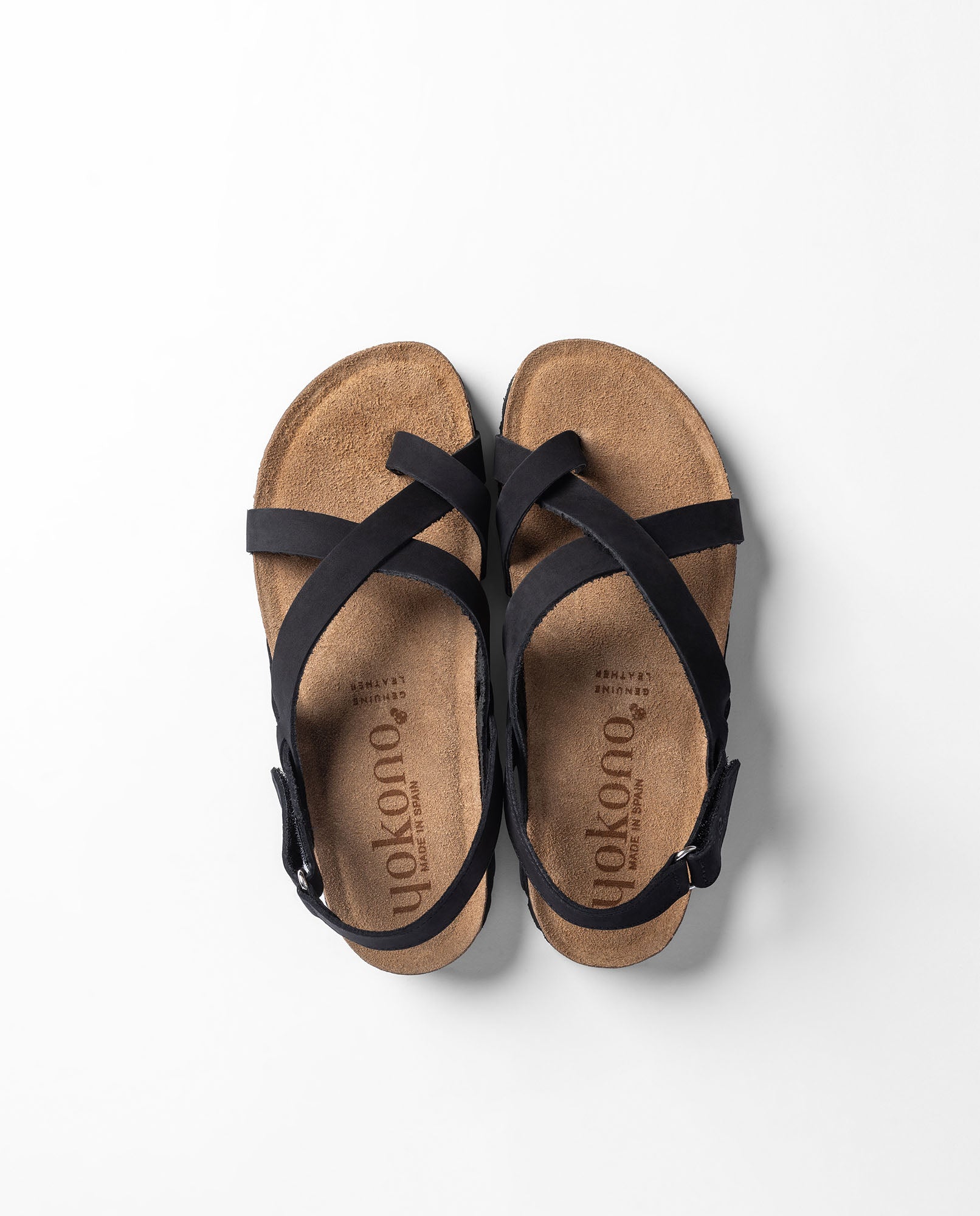 Flat sandal JERBA-718 black