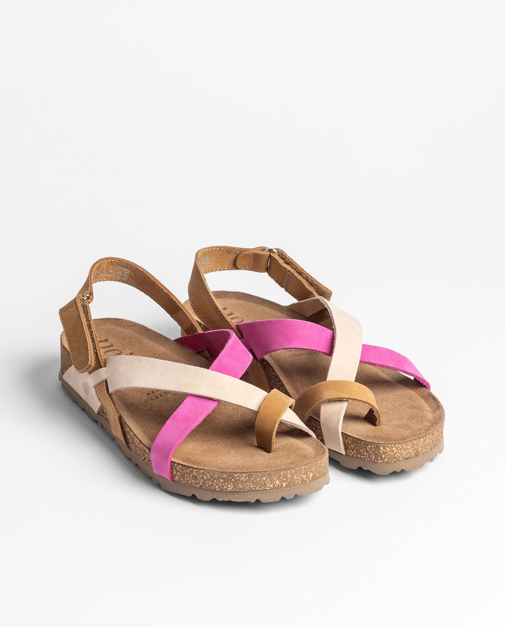Flat sandal JERBA-718 pink
