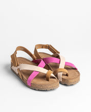 Flat sandal JERBA-718 pink