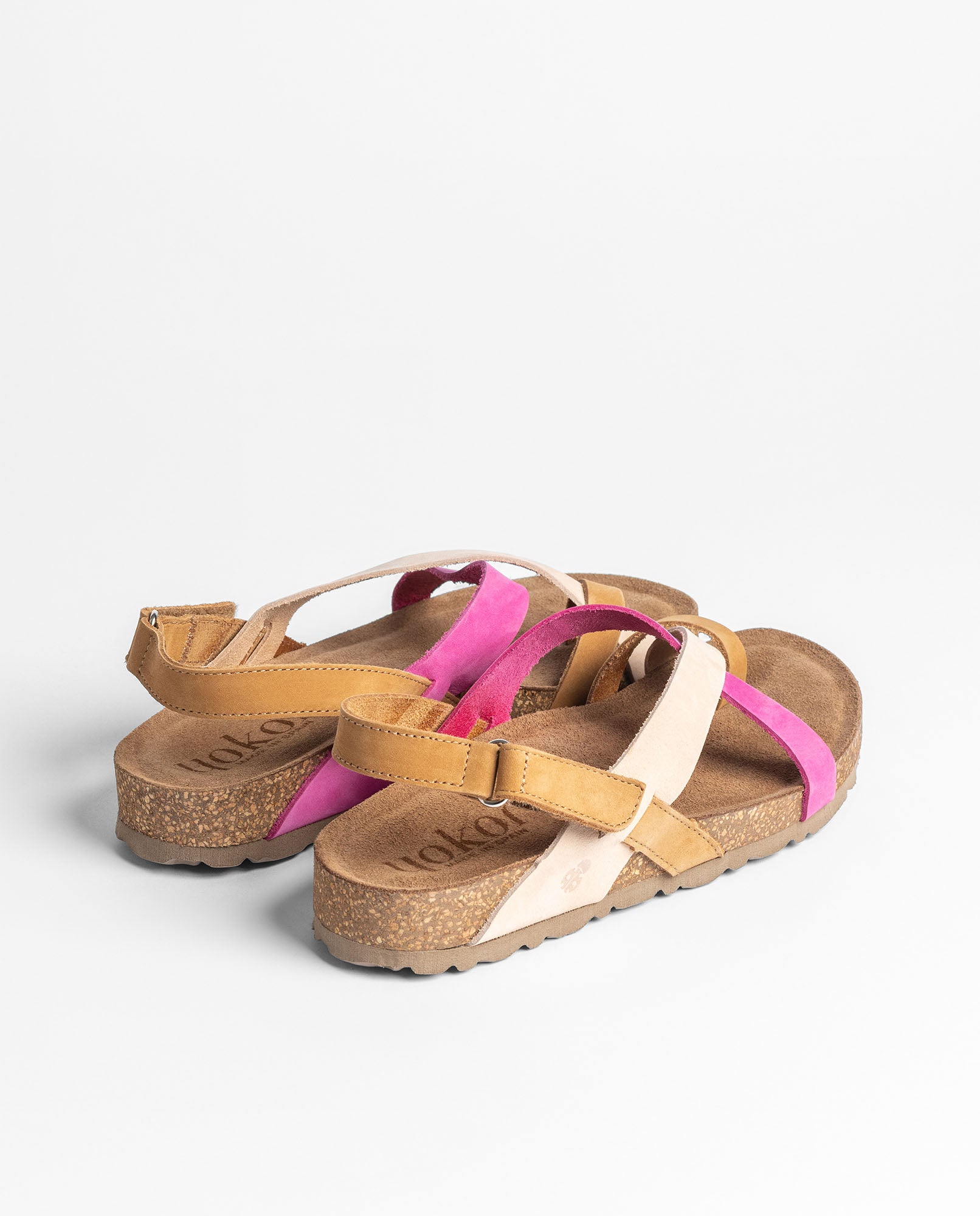 Flat sandal JERBA-718 pink