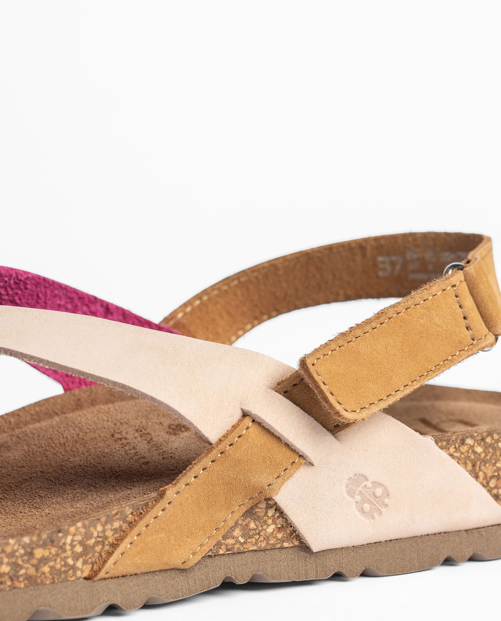 Flat sandal JERBA-718 pink