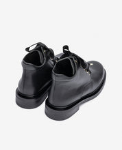 Bottine plate LEI-006 noir