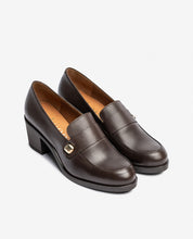 Scarpe con tacco LILLE-100 marrone 