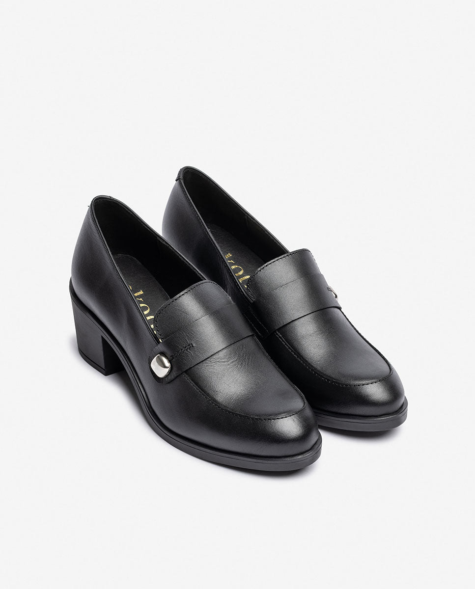 Heeled shoe LILLE-100 black