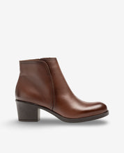 Stivaletto con tacco LILLE-016 marrone