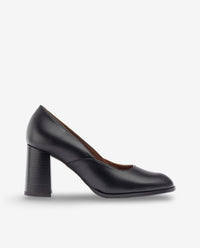 Heeled shoe LOIR-001 black