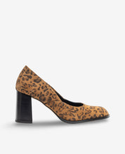 Heeled shoe LOIR-001 leopard