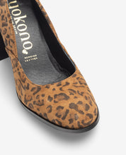 Heeled shoe LOIR-001 leopard