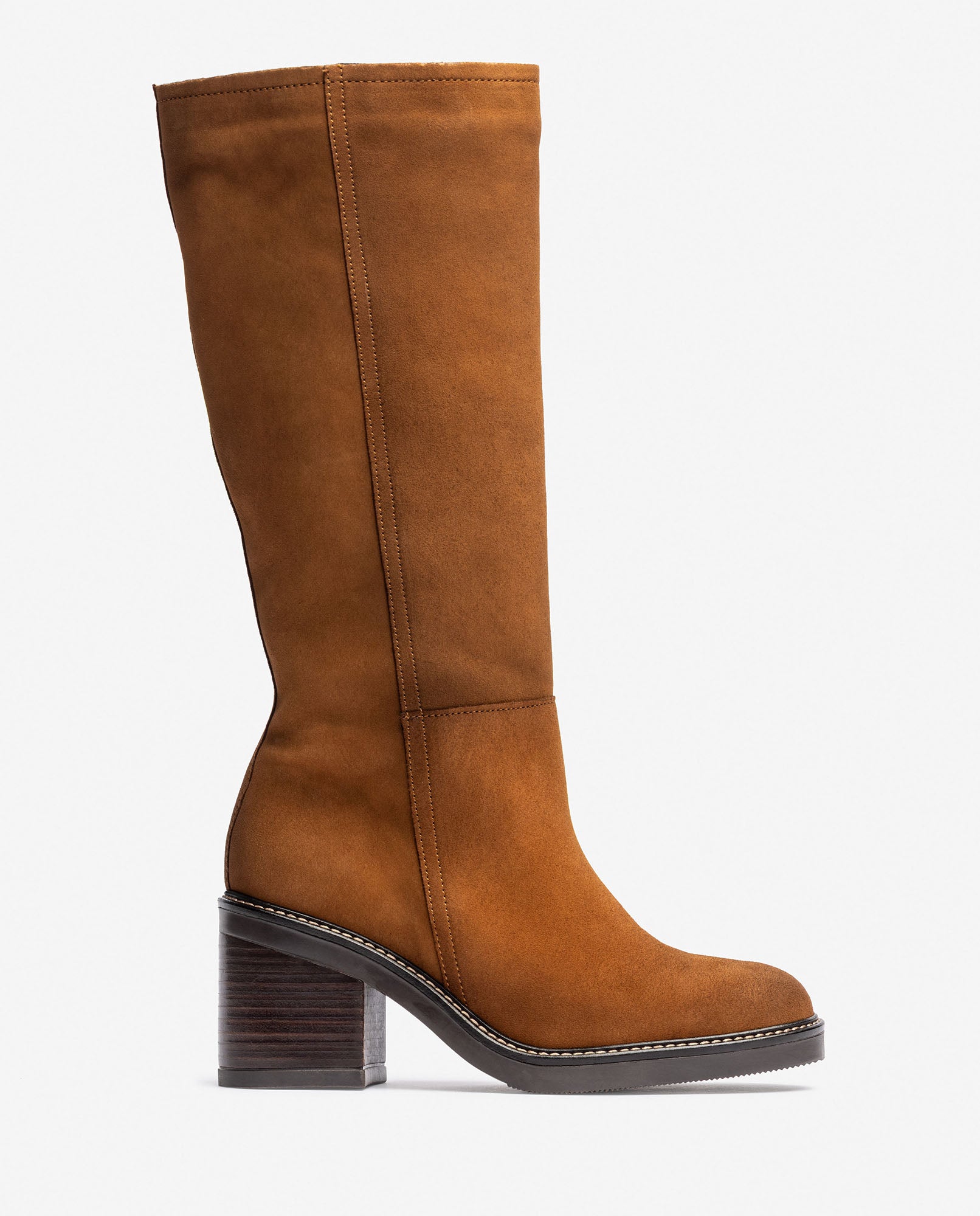 Stiefel mit Absatz MIRE-003 braun